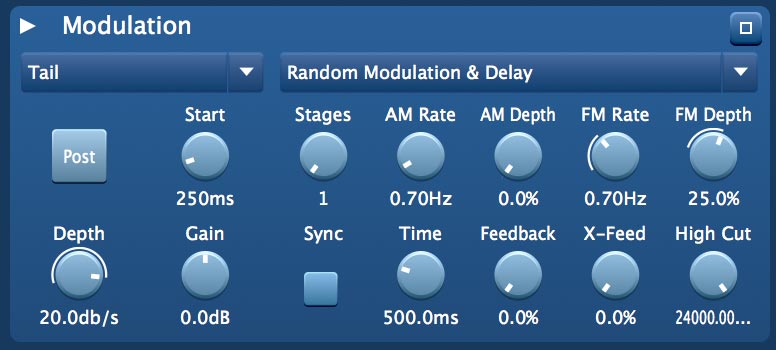 Random Modulation & Delay